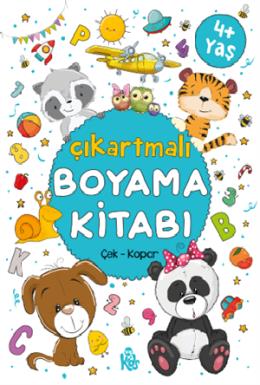 Çıkartmalı Boyama Kitabı 4 Yaş