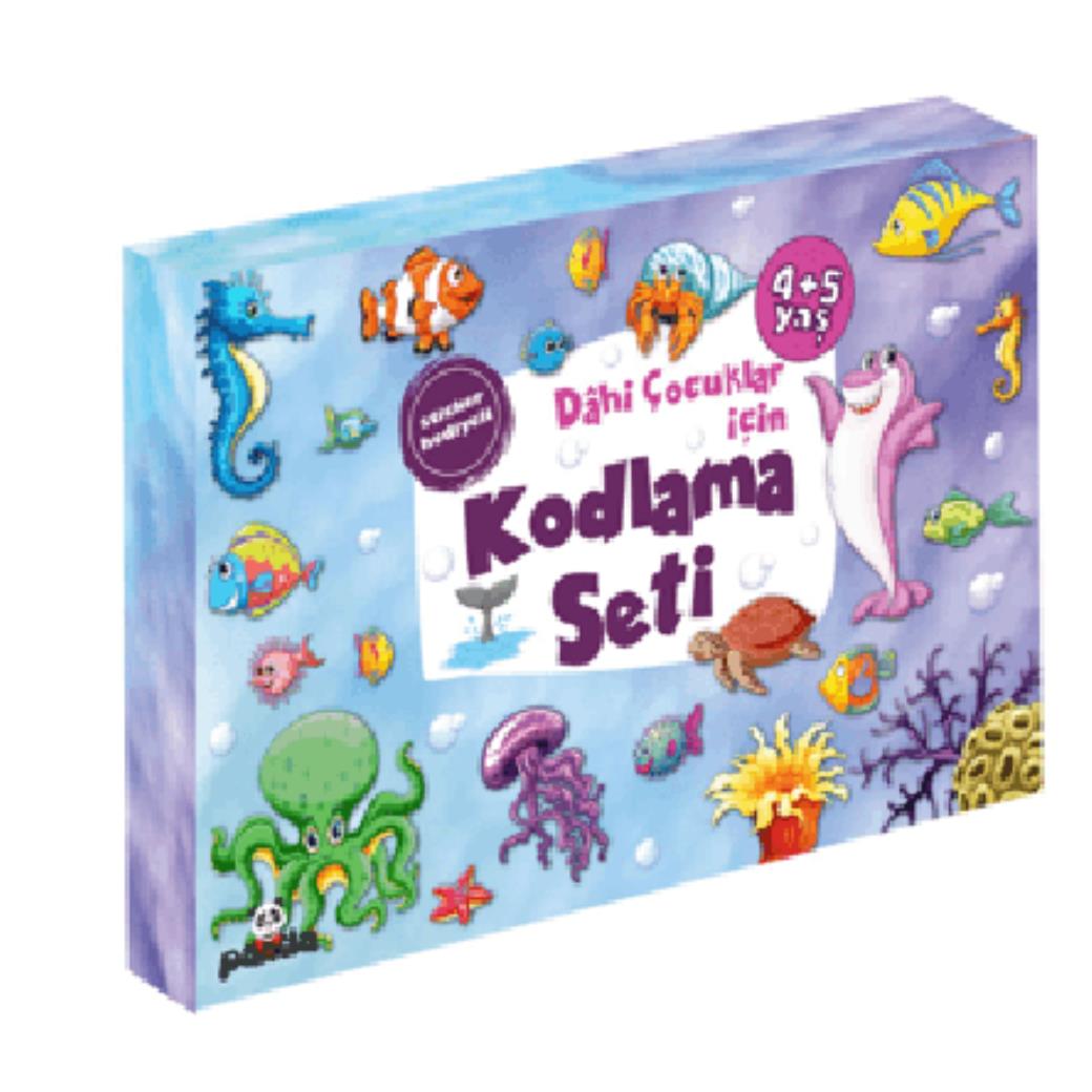 4+5 Yaş Dahi Çocuklar için Kodlama Seti