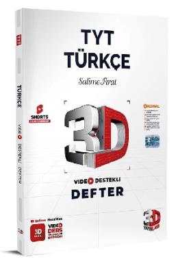 3D Yayınları Tyt Türkçe Video Destekli Defter