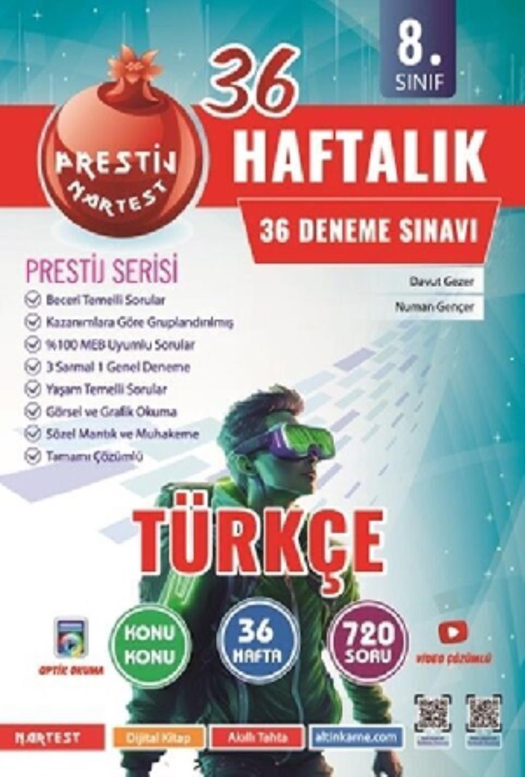 Omage 8. Sınıf Türkçe Haftalık Deneme