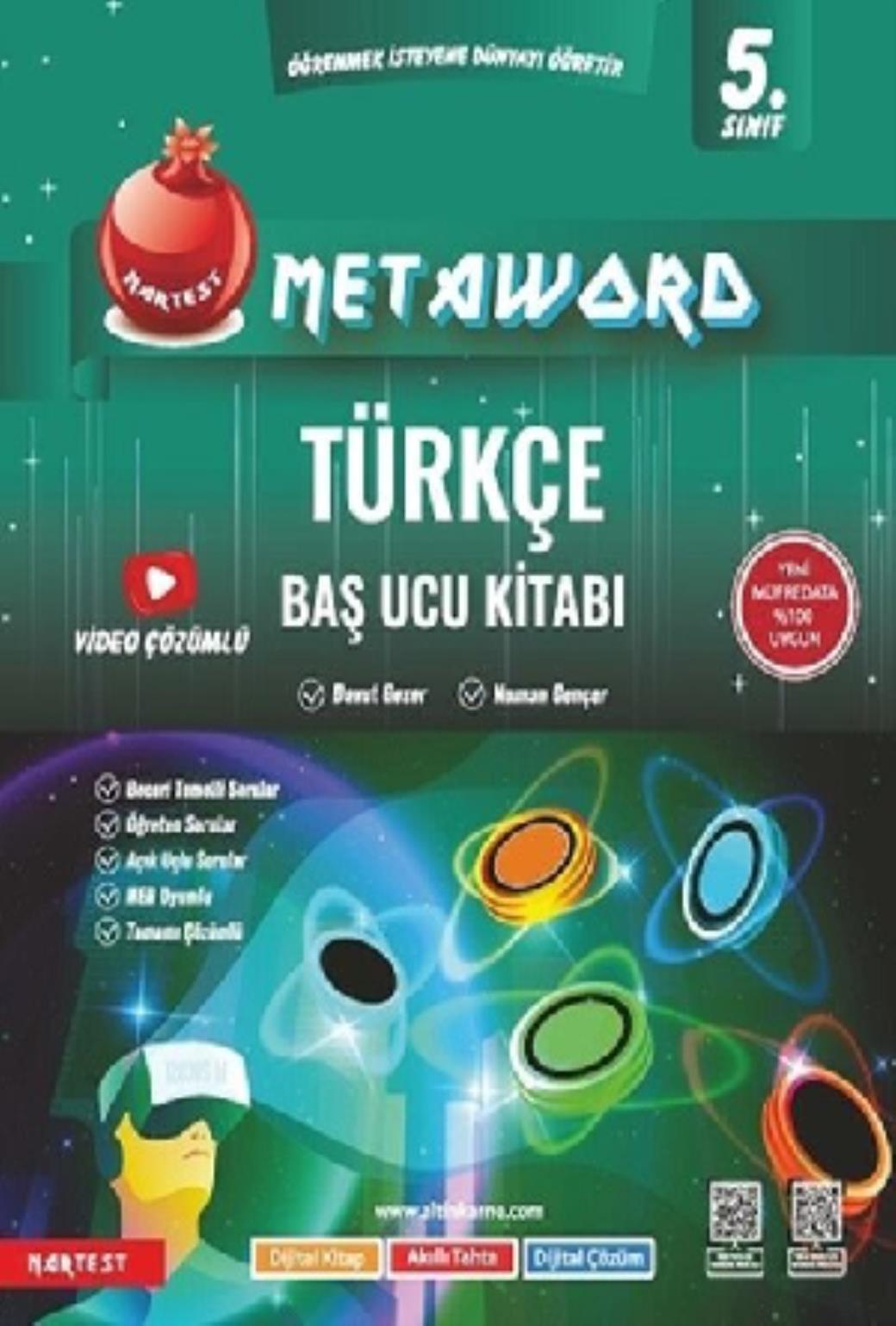 Nartest 5. Sınıf Türkçe Metaword Baş Ucu Kitabı