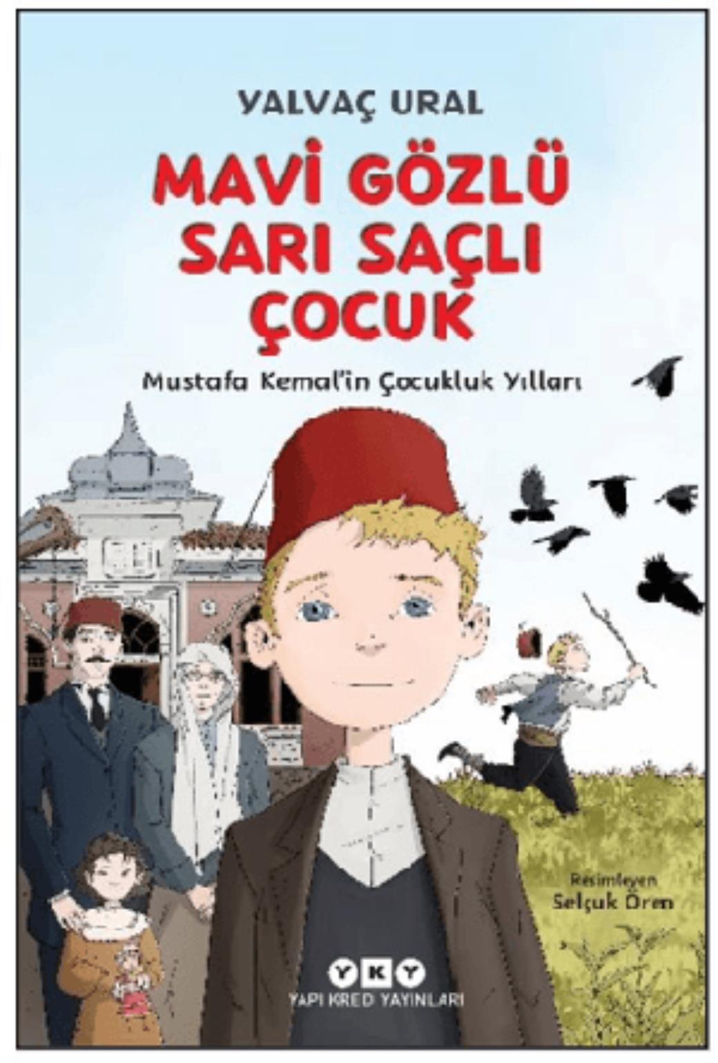 Mavi Gözlü Sarı Saçlı Çocuk (Fleksi Kapak)