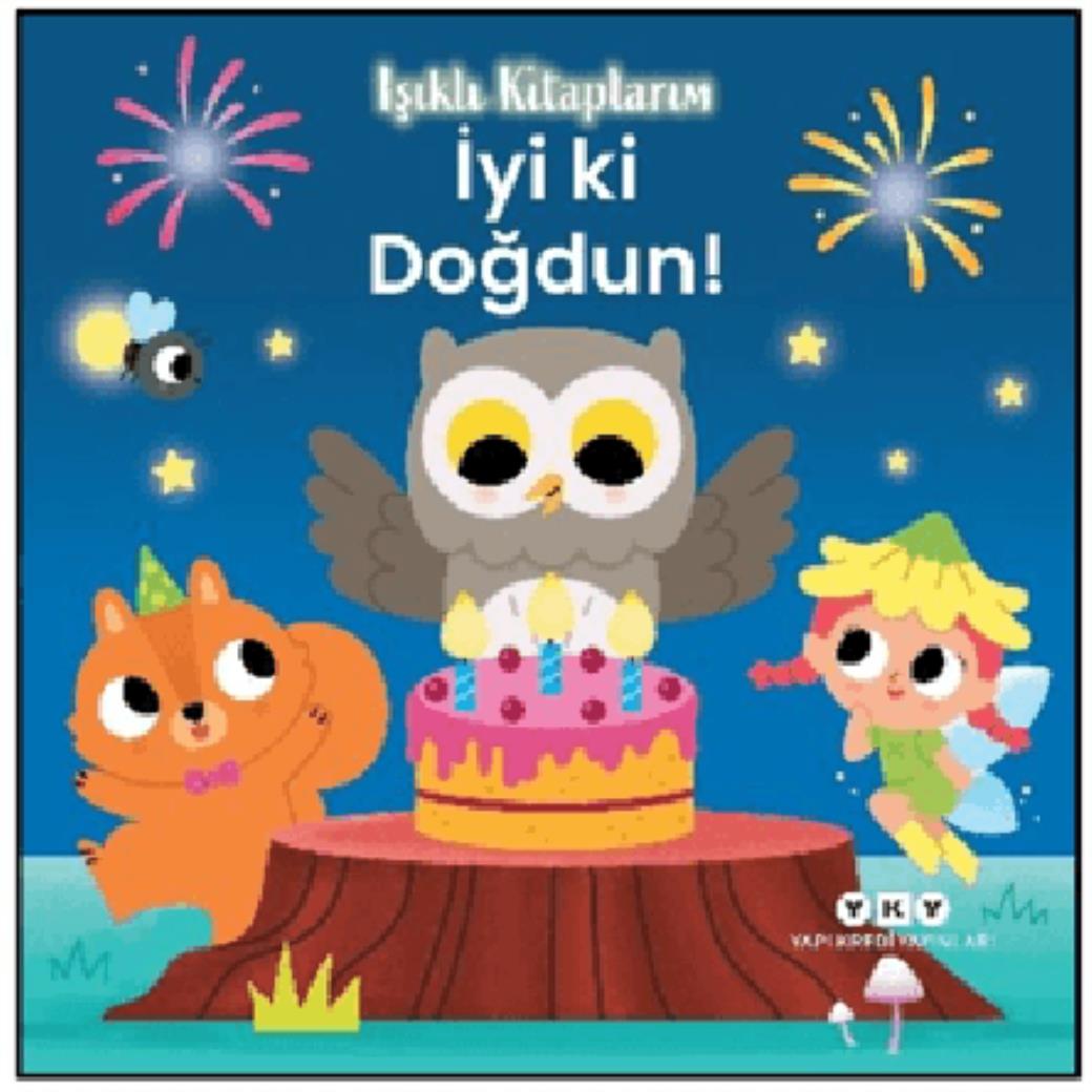 Işıklı Kitaplarım İyi ki Doğdun (Ciltli)