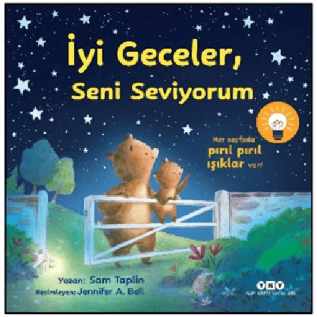 İyi Geceler Seni Seviyorum Işıklı Kitap (Ciltli)