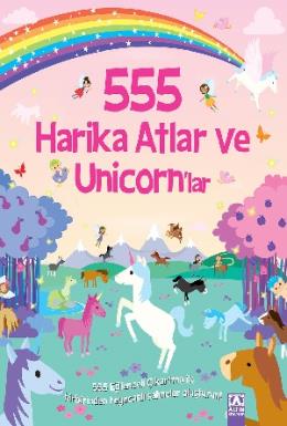 555 Eğlenceli Çıkartma - Harika Atlar ve Unicornlar