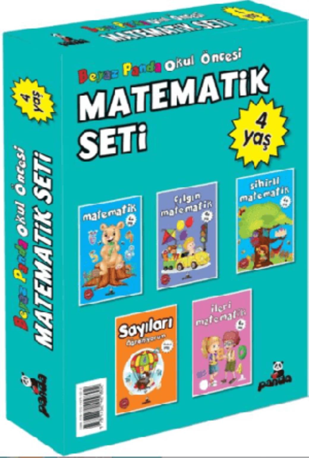 Okul Öncesi 4 Yaş Matematik Seti (5 Kitap)