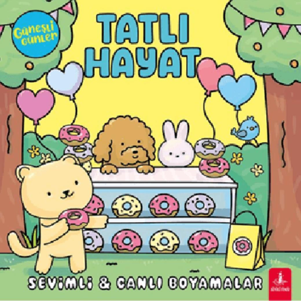 Güneşli Günler Tatlı Hayat Sevimli Canlı Boyamalar