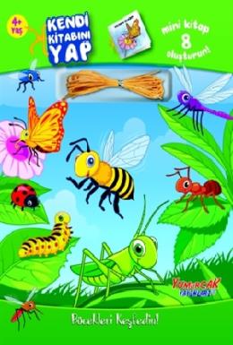 Kendi Kitabını Yap Böcekleri Keşfedin!