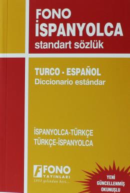 İspanyolca Standart Sözlük İspanyolca - Türkçe