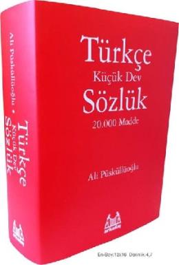 Türkçe Sözlük 20.000 Madde - Küçük Dev Sözlük