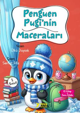 1. Sınıf  Penguen Puginin Maceraları (10 Kitap)