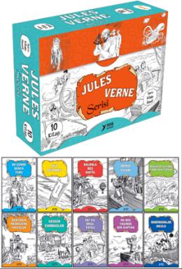 4 Sınıf Jules Verne Serisi (10 Kitaplık Set)