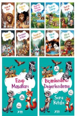 Ezop Masalları (10 Kitap)