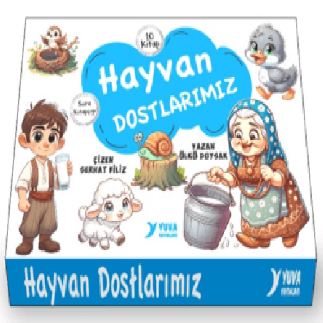 Hayvan Dostlarımız (10 Kitap)