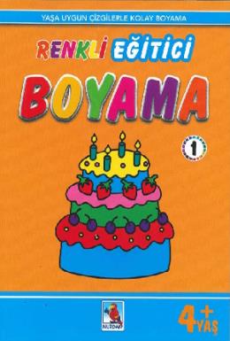 Renkli Eğitici Boyama - 1 4+ Yaş