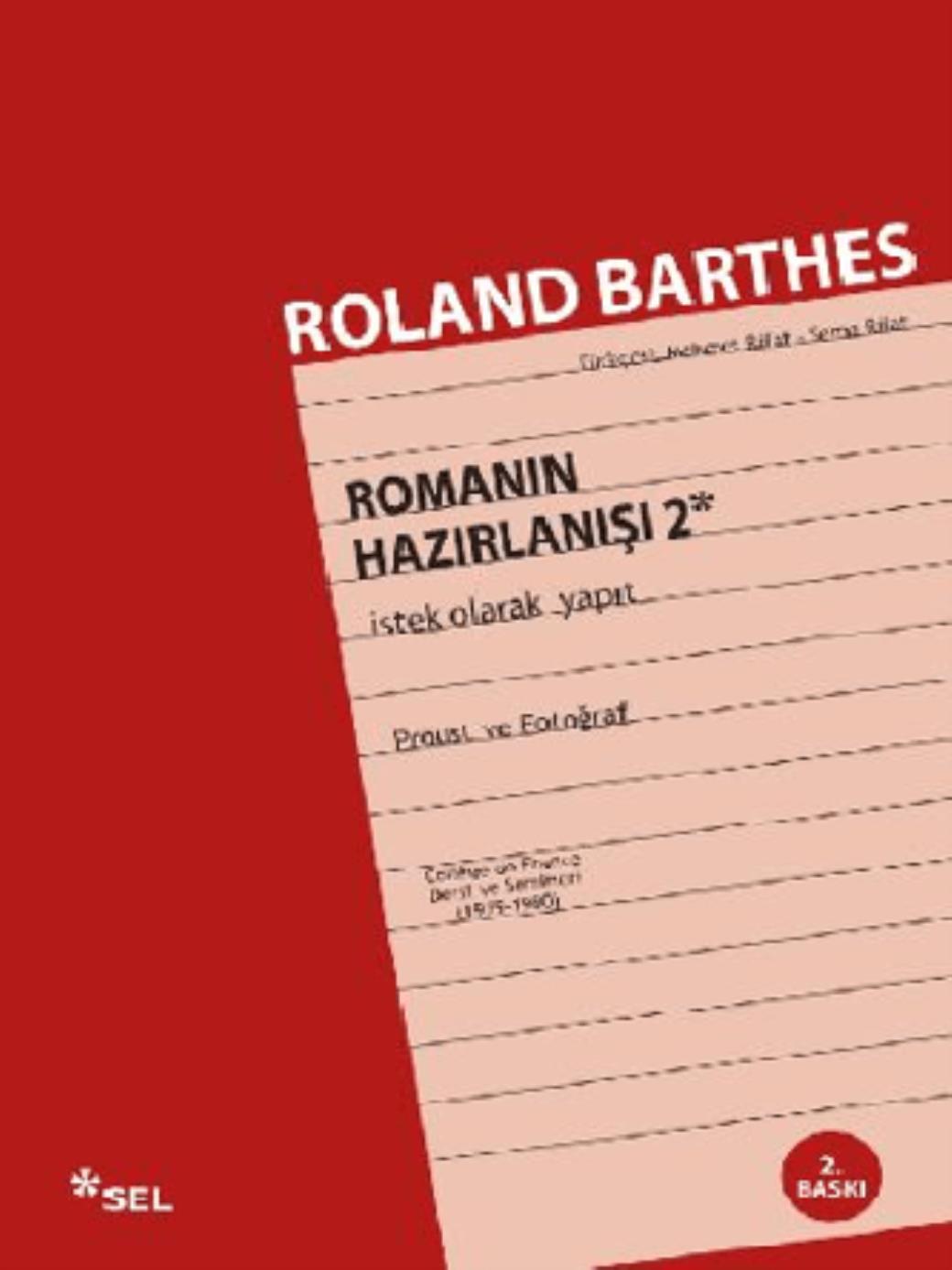 Romanın Hazırlanışı 2