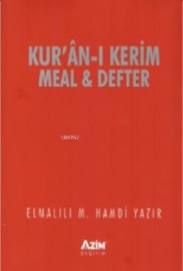 Kuranı Kerim Meal ve Defteri