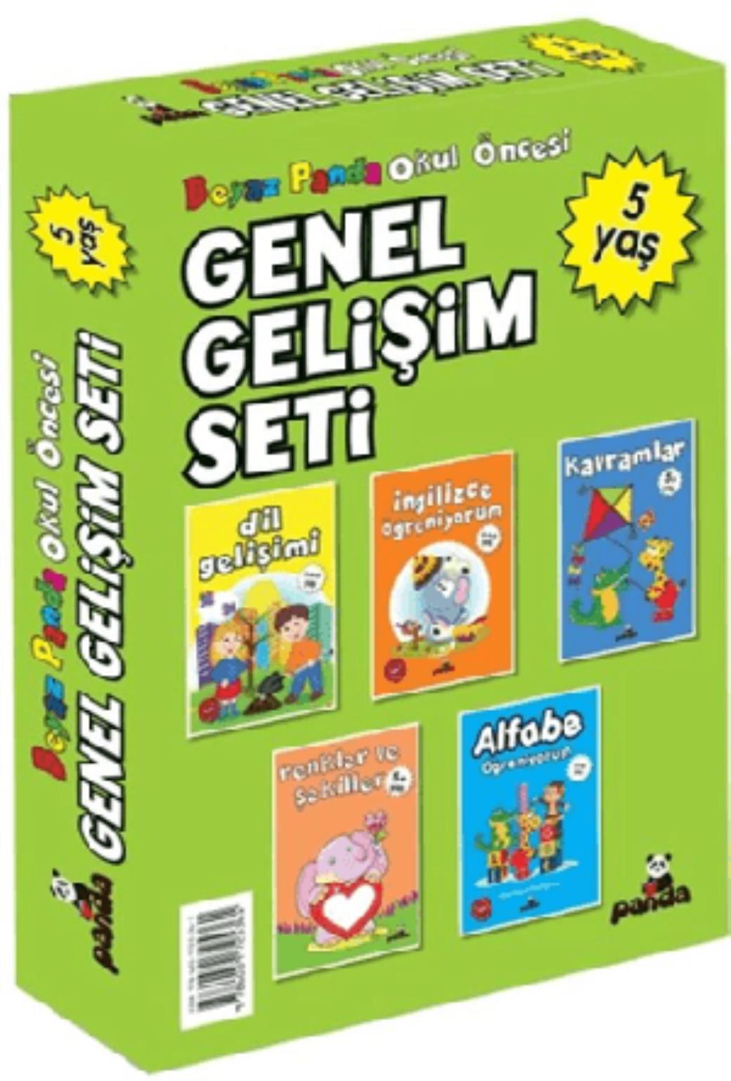 Okul Öncesi 5 Yaş Genel Gelişim Seti (5 Kitap)