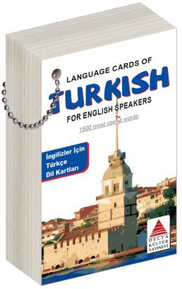 Language Cards Of Turkish For English Speakers - İngilizler için Türkçe Dil Kartları