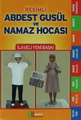 Resimli Abdest Gusül ve Namaz Hocası (Cep Boy)