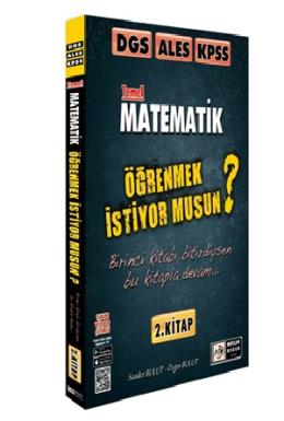 Tasarı DGS ALES KPSS Matematik Öğrenmek İstiyor Musun - 2. Kitap