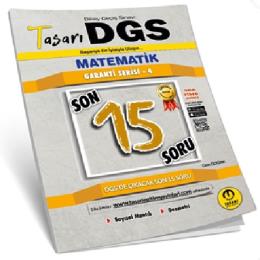 Tasarı DGS Matematik Son 15 Garanti Serisi 4 (İADEESİZ)