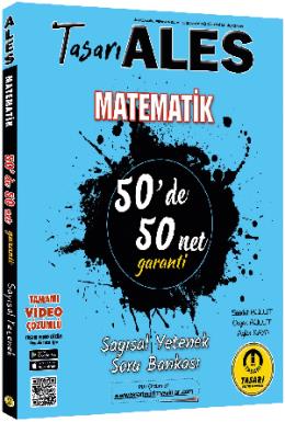 Tasarı Ales Matematik Sayısal Yetenek 50 den 50 Net