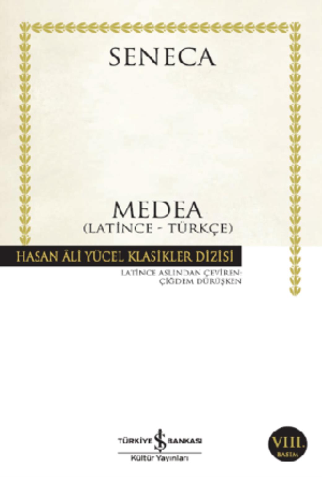 Medea Latince Türkçe (Seneca)