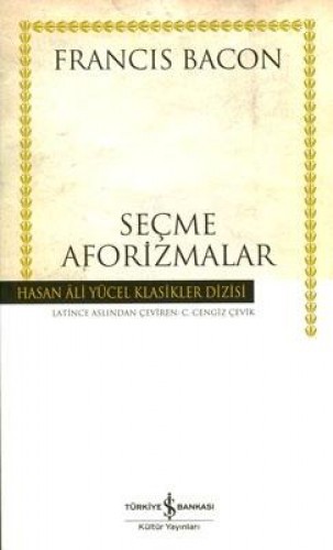 Seçme Aforizmalar - Hasan Ali Yücel Klasikleri